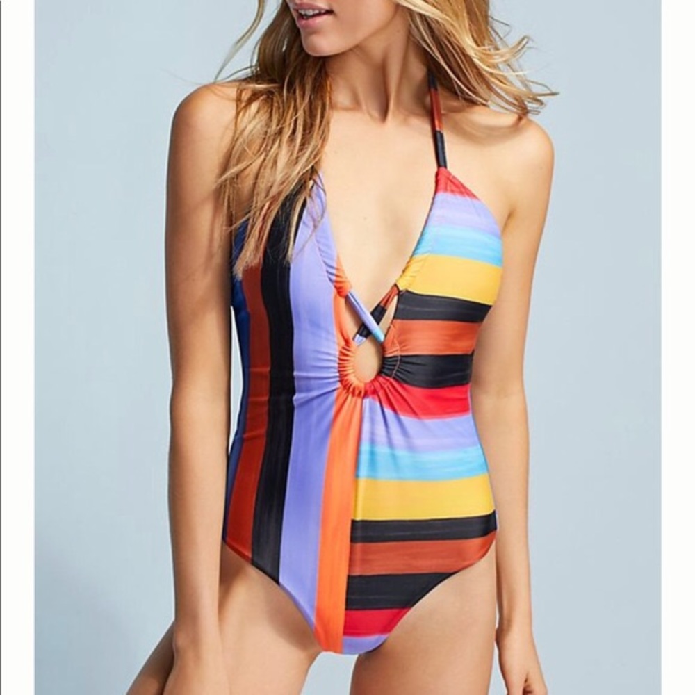 New Mara hoffman Aya One piece swimsuit XS